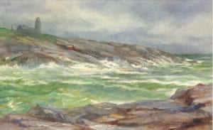 Elaine Wentworth Storm at the Lighthouse